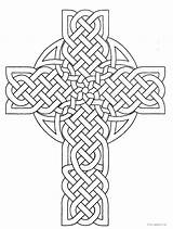 Kreuz Celtic Malvorlage Kommunion Cool2bkids sketch template