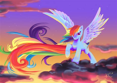 rainbow dash   pony friendship  magic photo