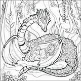 Coloring Pages Mythical Creatures Getcolorings sketch template