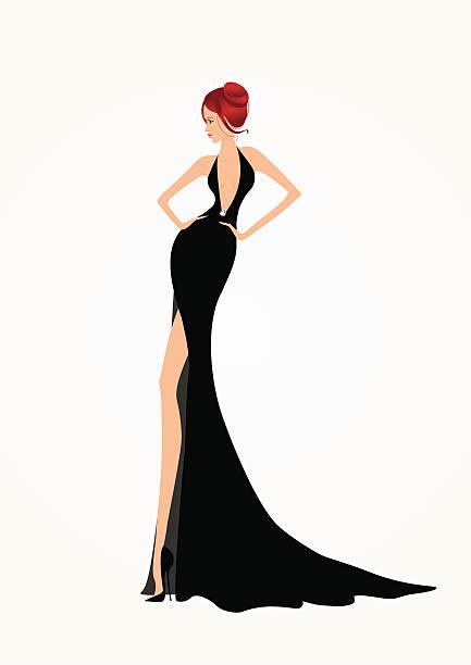 black dress silhouette clip art at free for personal use black dress