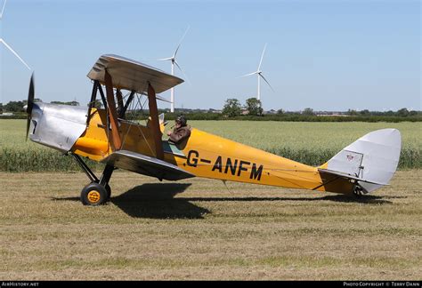 aircraft photo   anfm de havilland dh  tiger moth ii