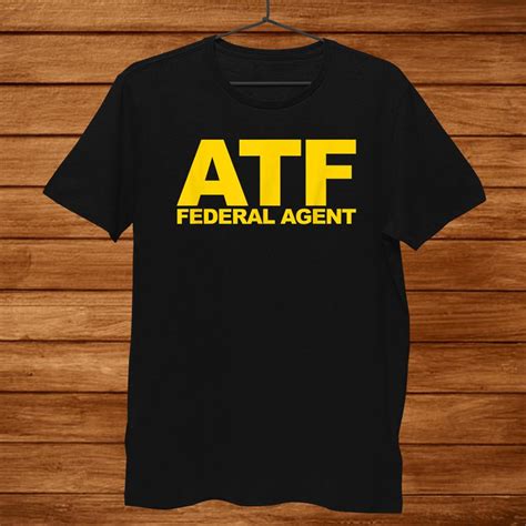atf federal agent shirt teeuni
