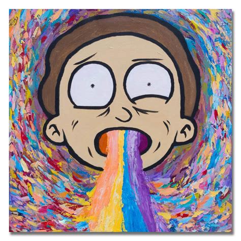2017 Hot Rick And Morty Art Silk Poster Or Canvas Poster 13x13