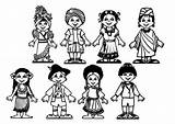 Coloring Children Around Pages Amazing Getcolorings Kids Printable Color Print Sheet sketch template