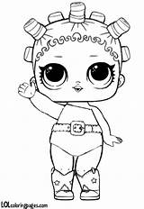 Lol Coloring Pages Queen Cosmic Kitty Dolls Hello Color Visit sketch template