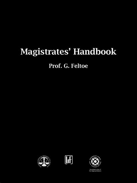 african books collective magistrates handbook