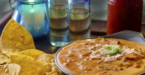 chorizo queso dip recipe for tailgating from aaron sanchez recipes