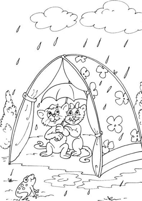 easy  print camping coloring pages tulamama