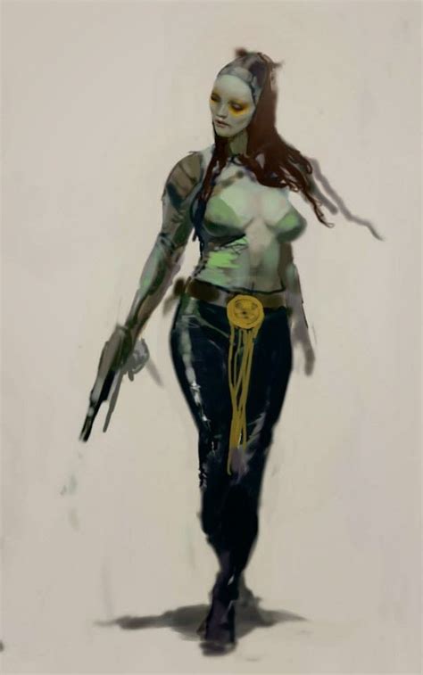 Guardians Of The Galaxy Concept Art Very Different