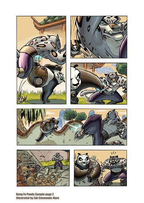kung fu panda comic page 2 by zak29 on deviantart