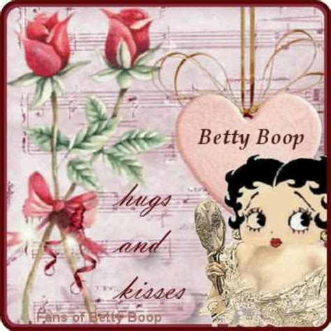 Hugs And Kisses Betty Boop Quotes The Real Betty Boop Betty Boop Cartoon