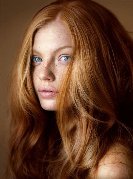 blue eyed ginger girl with freckles redheads pinterest strawberries classic style and girls