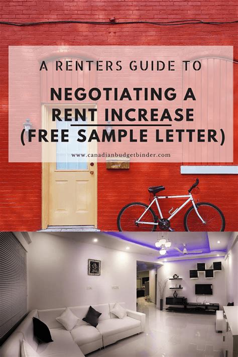 guide   negotiate  rent increase sample letter canadian