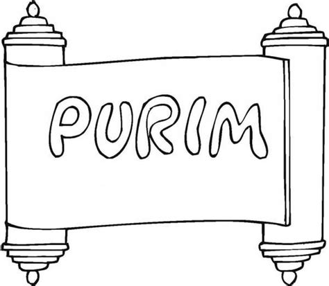 purim coloring sheets printable coloring pages