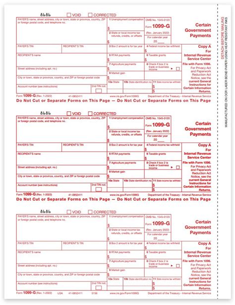 tax forms  government payments irs copy  zbpformscom