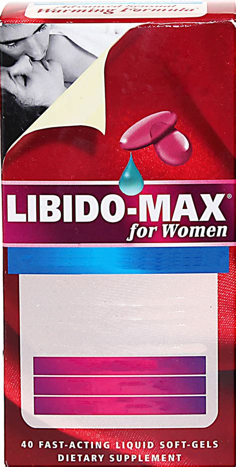 libido max for women 40 softgels sexual health supplements puritan