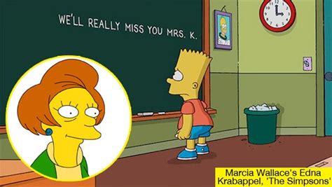 ‘the Simpsons’ Says Goodbye To Edna Krabappel