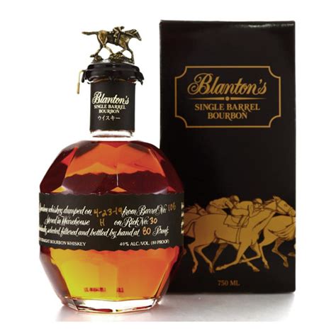 blanton s japanese vertical collection black and takara red single barrel
