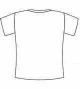 Coloring Shirt Printable Blank Template Large Related Pages sketch template