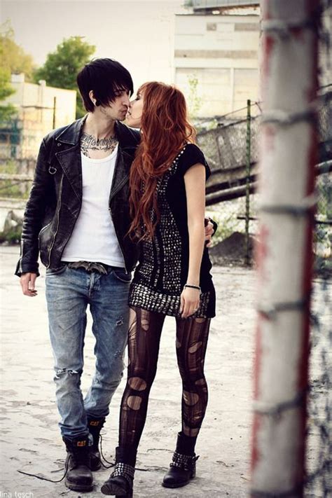 pinterest emo couples cute emo couples style