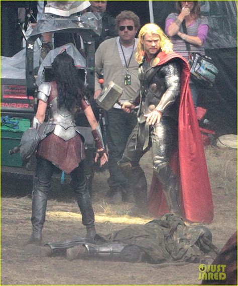 Chris Hemsworth Thor 2 Begins Filming First Set Pics Photo