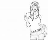 Jane Mary Watson Character Coloring Pages sketch template