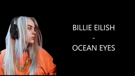 ocean eyes billie eilish tlumaczenie pl youtube