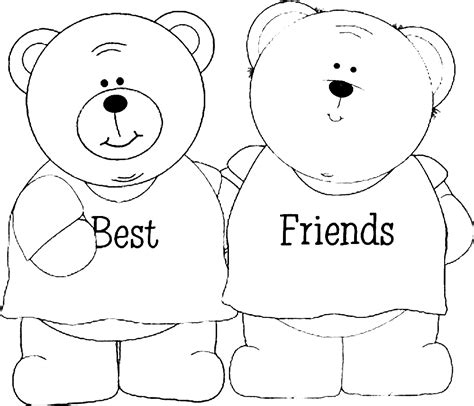 friend coloring pages getcoloringpagescom