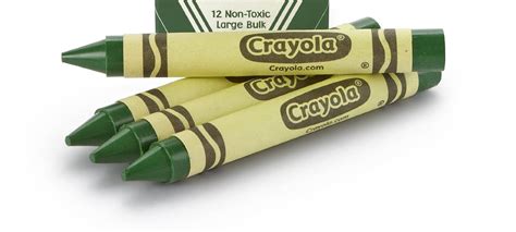 crayola large crayons green art tools  kids  count
