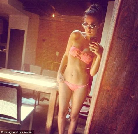 Made In Chelsea S Lucy Watson Shows Off Abs In Sizzling Bikini Selfie