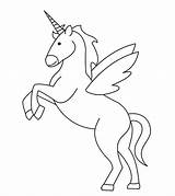 Coloring Printable Unicorn Sheets sketch template
