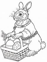 Coloring Easter Pages Book Hoppi Spring Bunny Rabbit Eggs Kids Colorful Cards Janbrett Egg Brett Hat Jan Etc Inkspired Musings sketch template