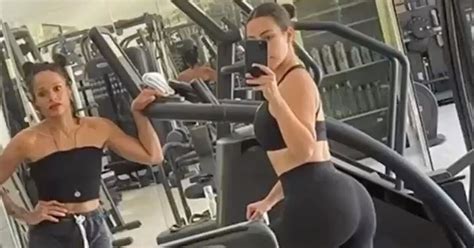 kourtney kardashian dishes workout tips on how to get the perfect bum