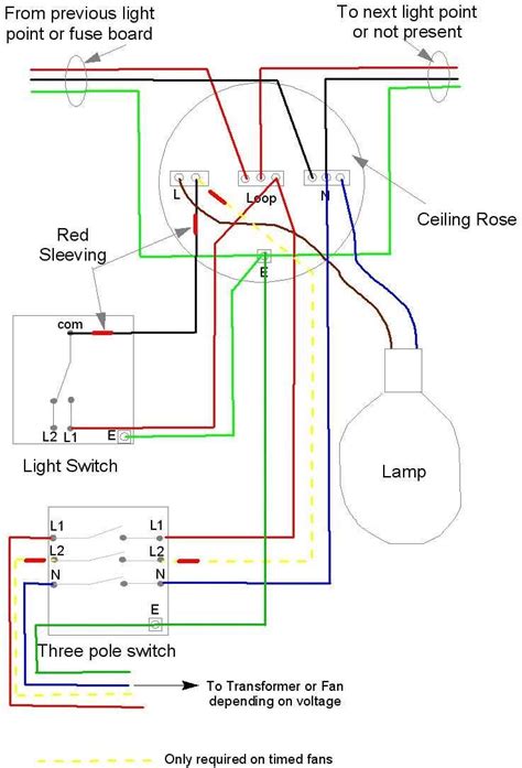 wiring  exhaust fan  bathroom