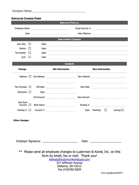 pay rate change form template fill  printable fillable blank pdffiller