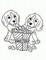 Chien Popcorn Difficile Dog Printable Animals Coloringpagesonly Catégorie sketch template