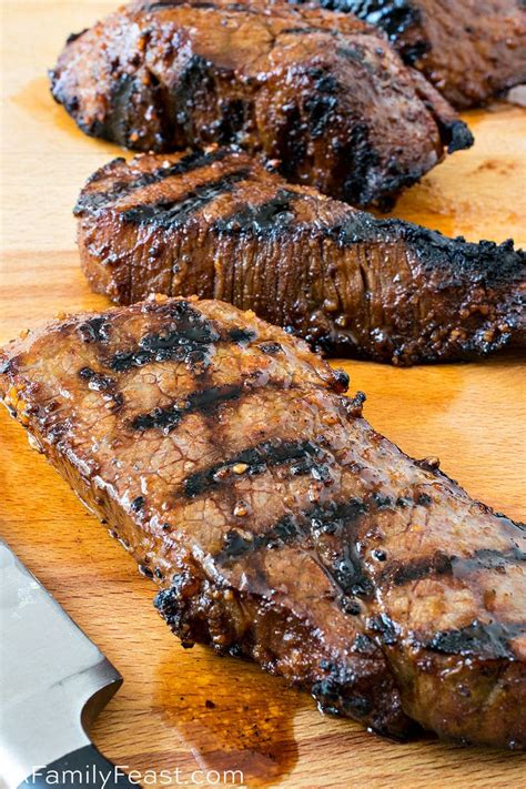 grilled tri tip steak  family feast