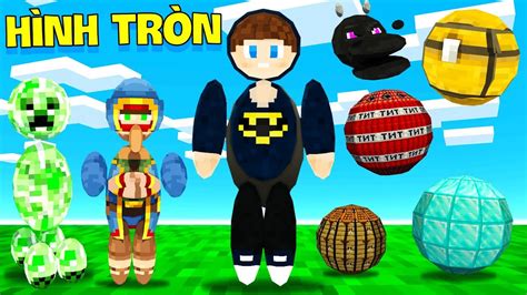 jaygray thỬ thÁch sinh tỒn trong thẾ giỚi minecraft hÌnh trÒn block hÌnh trÒn siÊu hÀi youtube