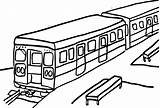 Subway Coloring Train Pages Vector Sandwich Color Sub Getdrawings Passenger Getcolorings Print Popular sketch template