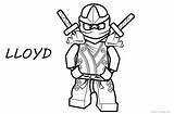 Ninjago Coloring Lloyd Lego Pages Printable Kids Print Adults sketch template