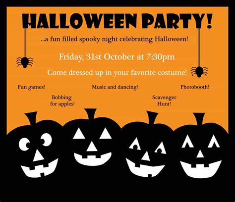 53 Spooky Halloween Party Invitation Wording Ideas And Poems The