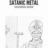 Satanic sketch template