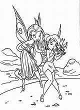 Fairies Vidia Periwinkle Tinkerbell Silvermist Coloringhome sketch template