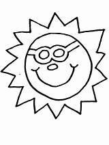 Coloring Pages Summer Sun Printable Coloringpagebook Advertisement sketch template