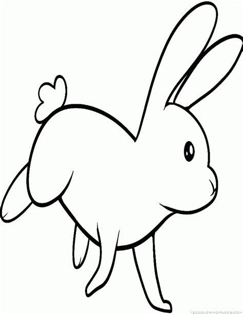 rabbit coloring pages part