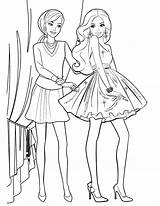 Coloring Pages Friend Friends Two Getdrawings sketch template