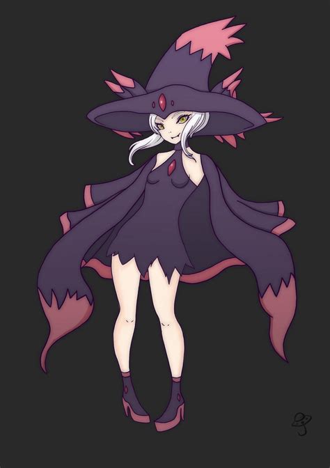 mismagius gijinka  justineski  deviantart