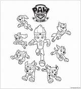 Paw Patrol Coloringpagesonly sketch template