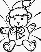 Coloring Stuffed Animal Pages sketch template