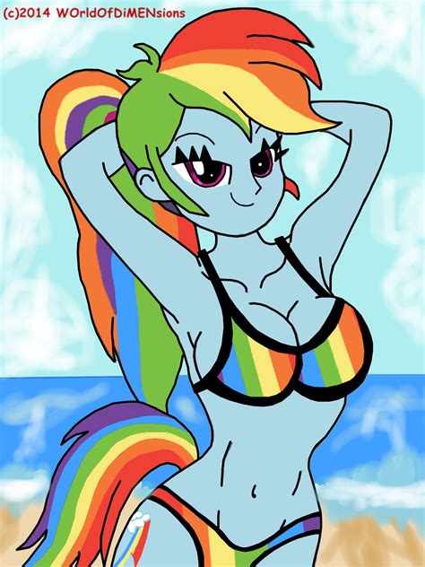 rainbow beach by fluttershiny on deviantart